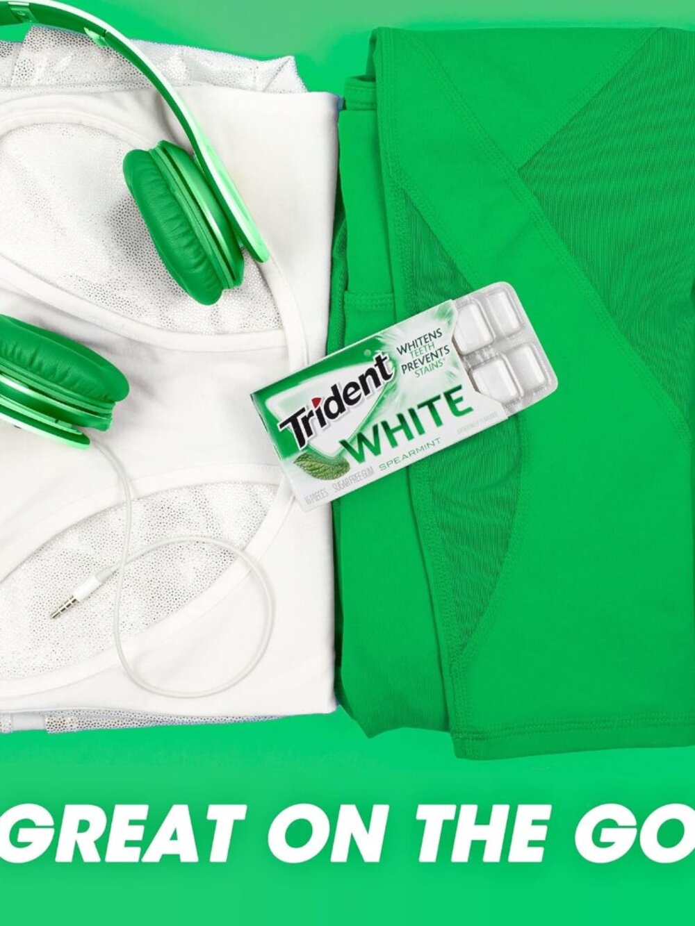 White Spearmint Sugar-Free Chewing Gum, 9 Pack of 16 Pieces 144 Total Pieces - Picture 10 of 16